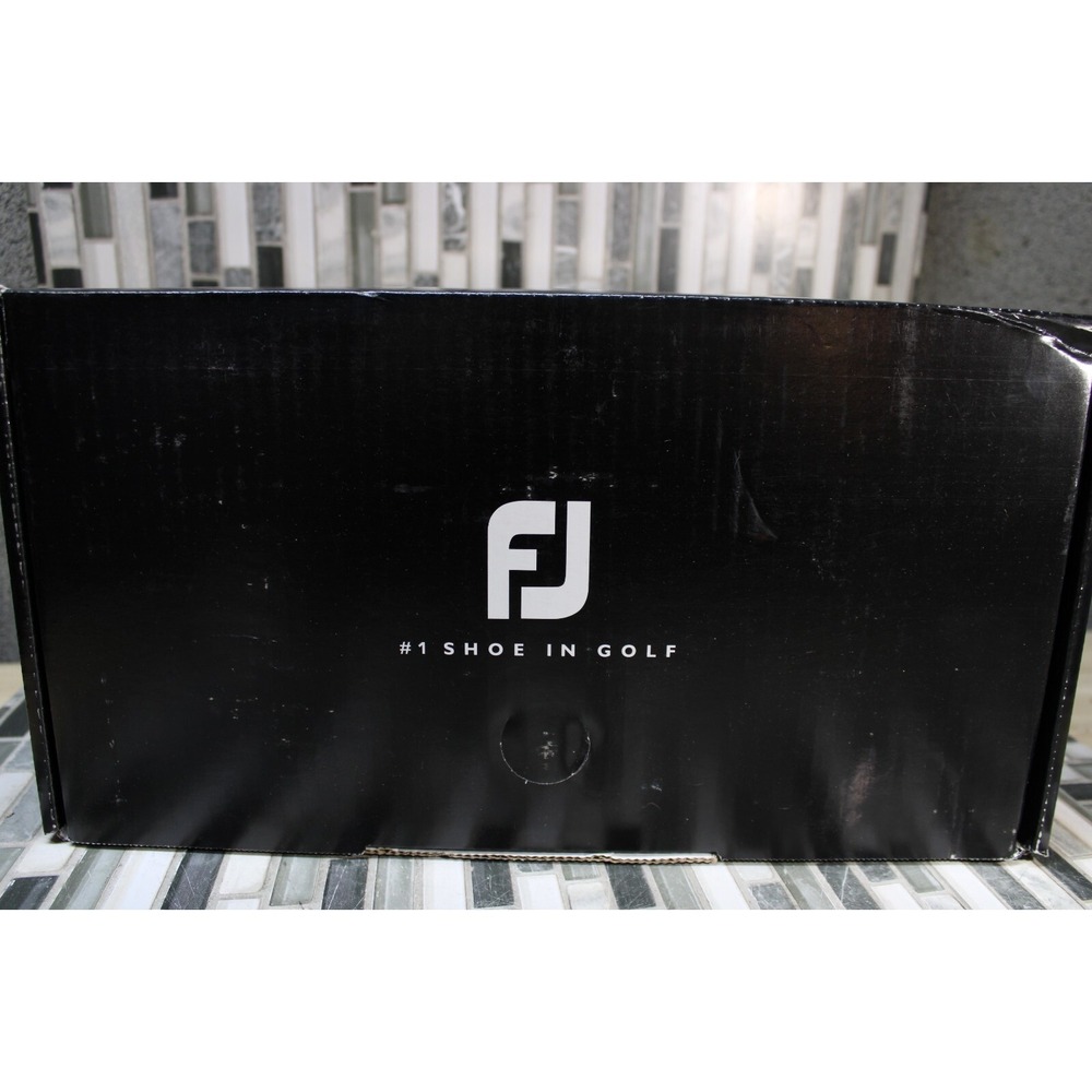 FootJoy Men's Contour Series Golf Shoes 54053 Brown White Size 7 Extra Wide - Picture 10 of 10